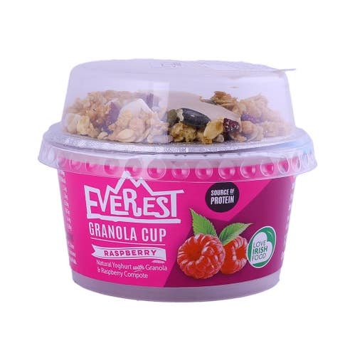 Everest Raspberry Granola Cup Yoghurt 200g - Available at Alosra Online Supermarket