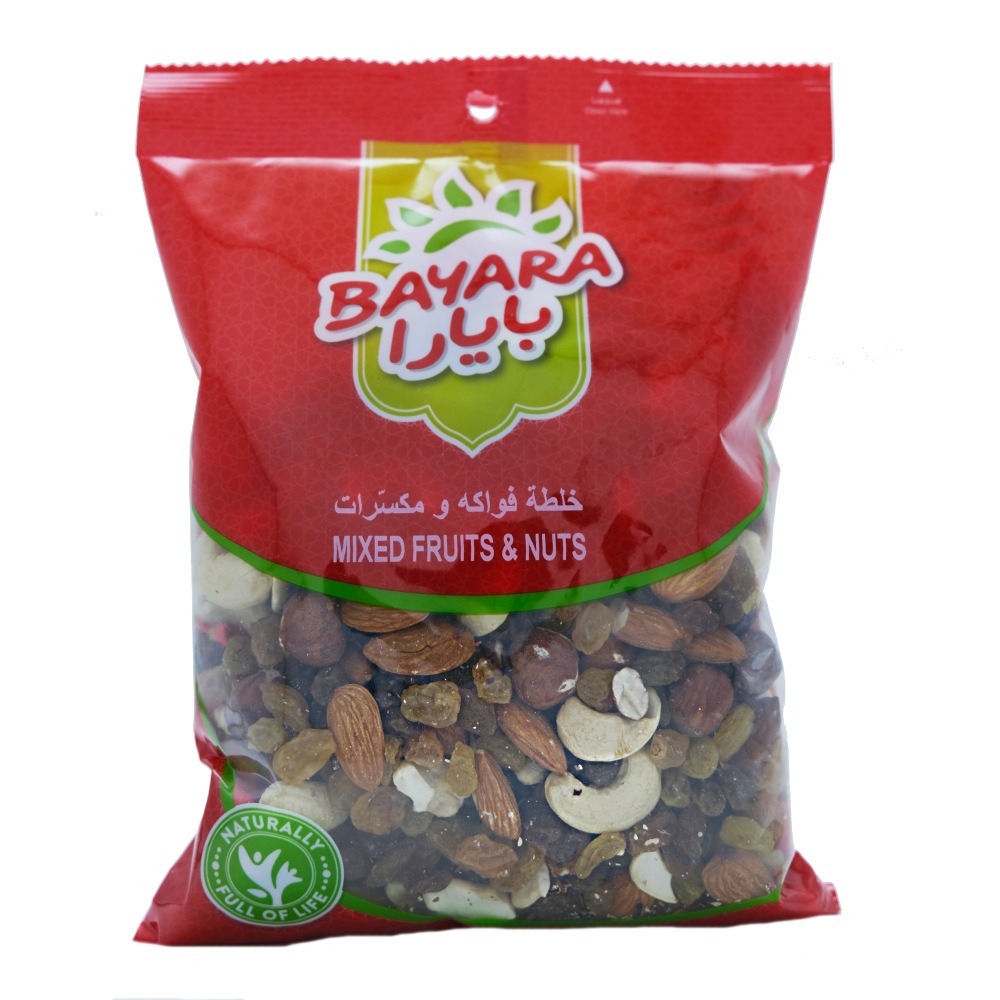 Bayara Mixed Dried Fruits & Nuts 400g - Available at Alosra Online Supermarket