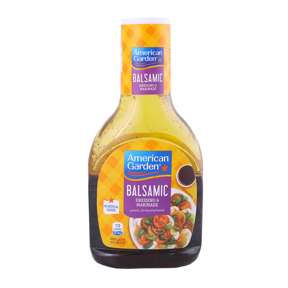 American Garden Balsamic Vinaigrette Dressings & Marinades 16Oz