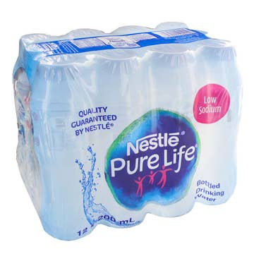Nestle Pure Life Drinking Water 200ml [12 Pack] - Available at Alosra Online Supermarket