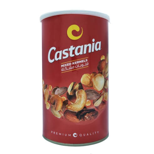 Castania Mixed Kernels Tin 450g 