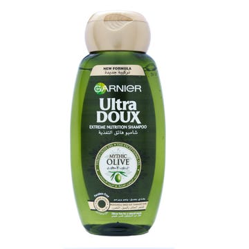 Garnier Ultra Doux Mythic Olive Shampoo 200ml - Available at Alosra Online Supermarket