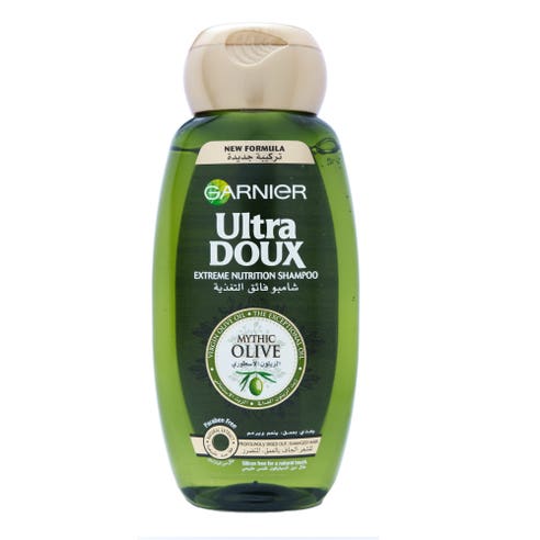 Garnier Ultra Doux Mythic Olive Shampoo 200ml - Available at Alosra Online Supermarket
