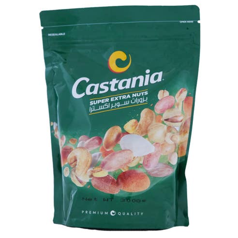 Castania Mixed Super Extra Nuts Pouch 300g 