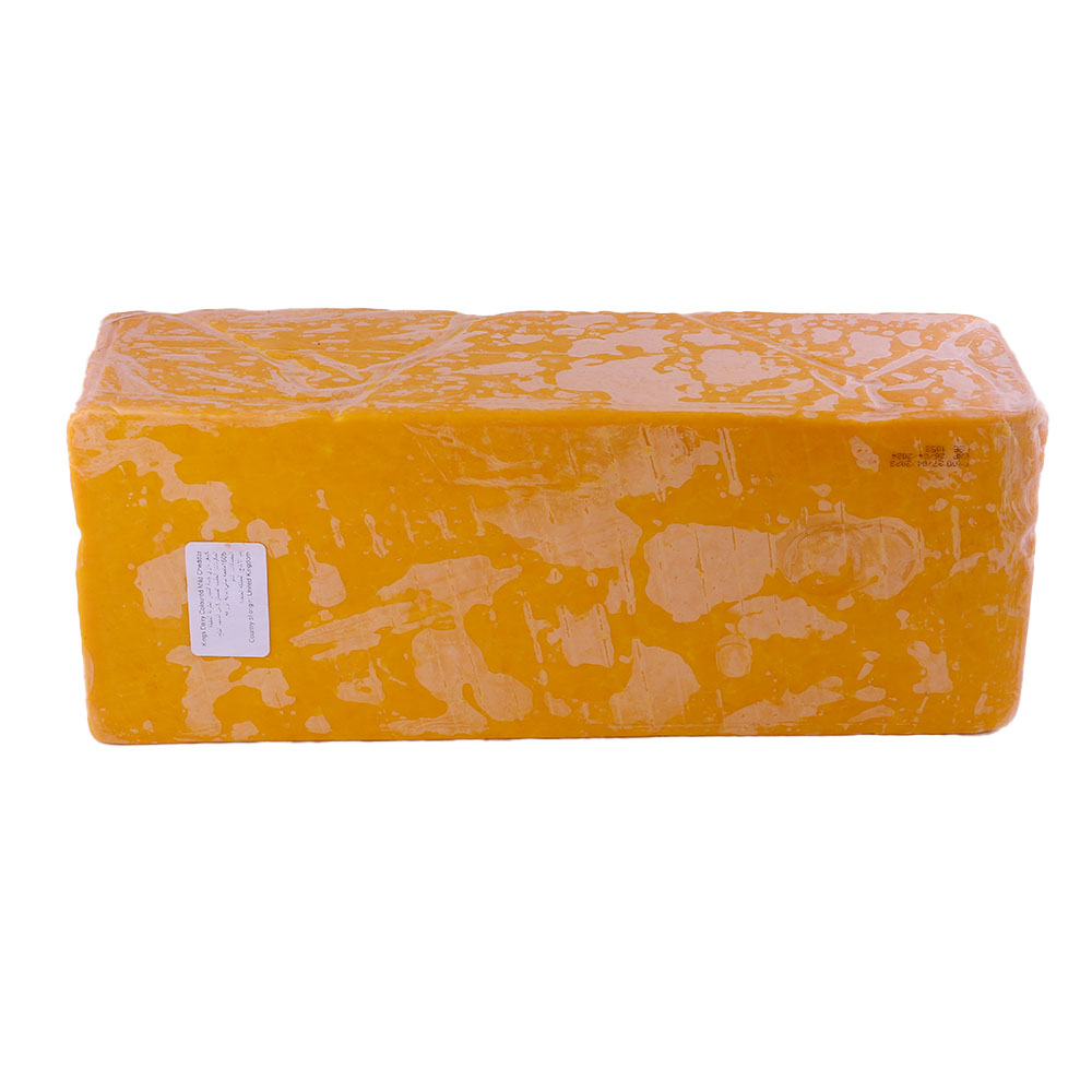 The King's Dairy Mild Coloured Cheddar Cheese [Per Kg] back image