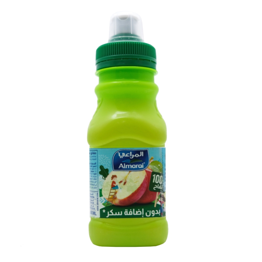 Almarai Kids No Added Sugar Apple Juice 180ml back image