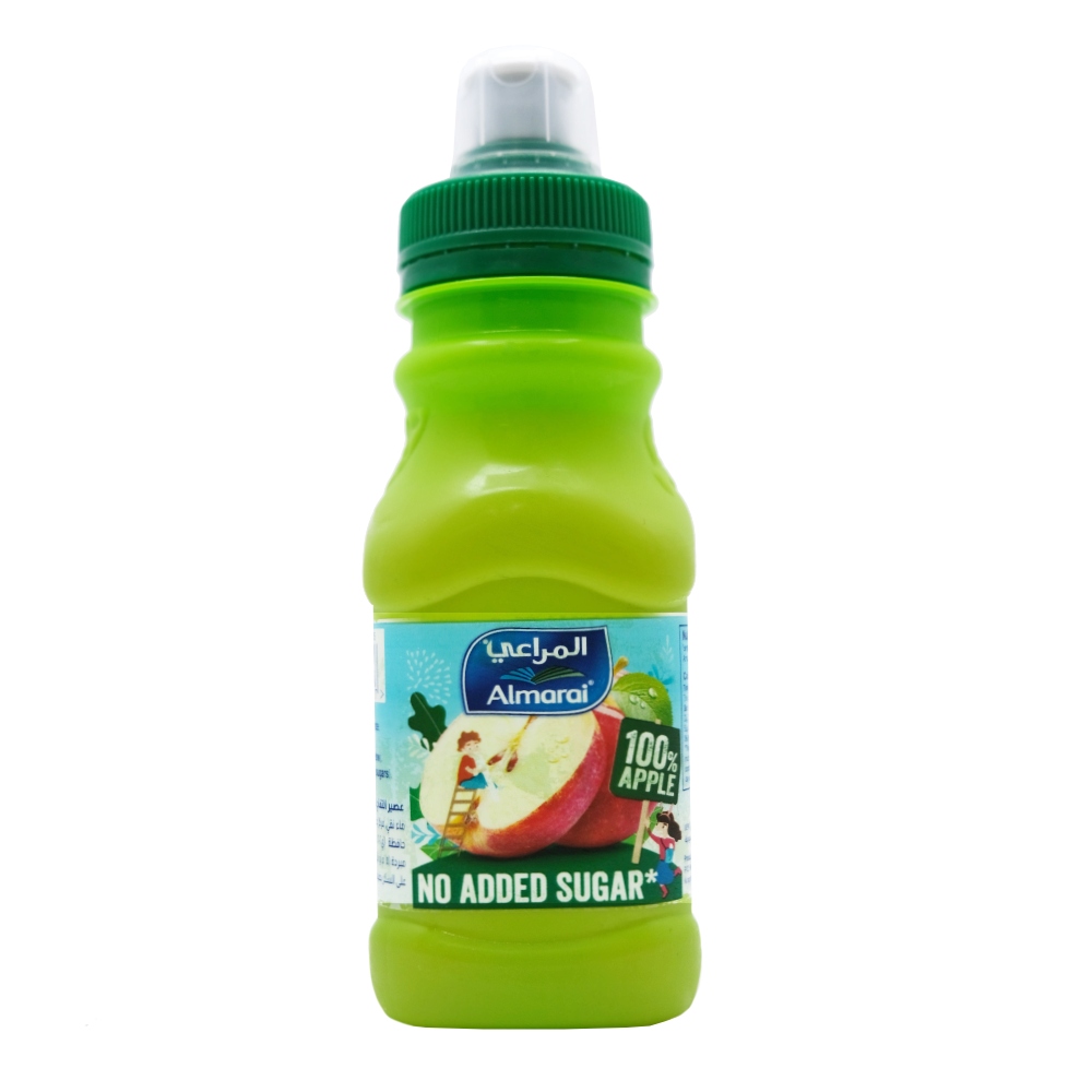 Almarai Kids No Added Sugar Apple Juice 180ml - Available at Alosra Online Supermarket