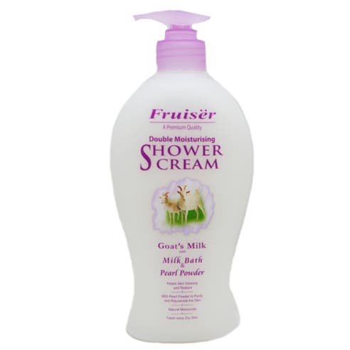Fruiser Goat's Milk Bath & Pearl Powder Shower Cream - Available at Alosra Online Supermarket