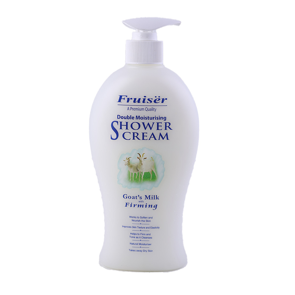 Fruiser Goat's Milk With Firming Shower Cream 450ml - Available at Alosra Online Supermarket