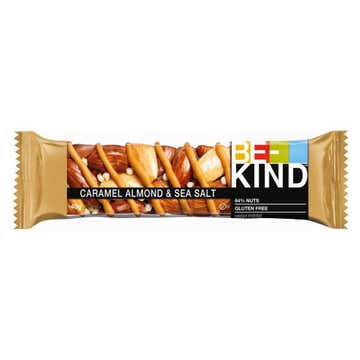 Be-Kind Caramel Almond & Sea Salt Bar 40g - Available at Alosra Online Supermarket