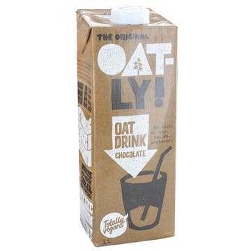 Oatly Chocolate Oat Drink 1L - Available at Alosra Online Supermarket