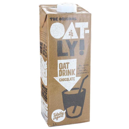 Oatly Chocolate Oat Drink 1L - Available at Alosra Online Supermarket
