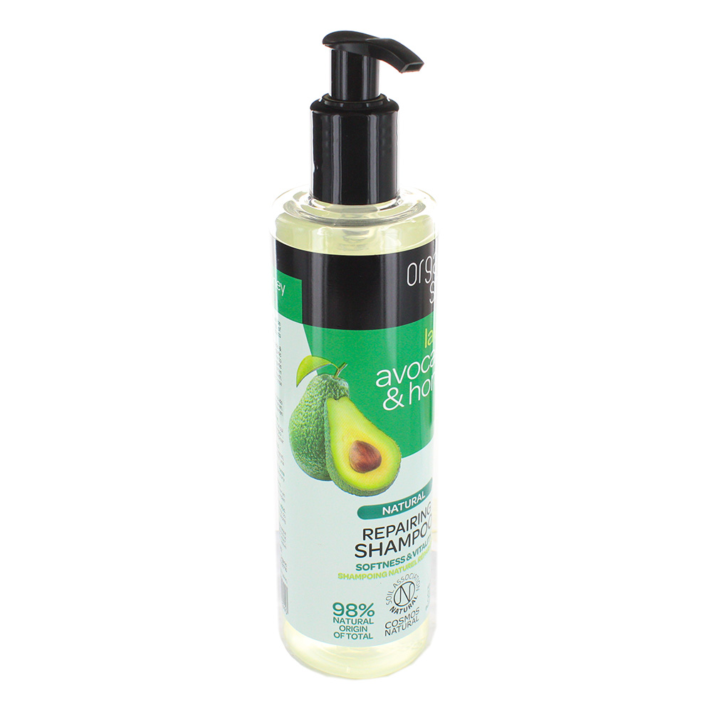 Organic Shop Lavish Avocado & Honey Repairing Shampoo 280ml - Available at Alosra Online Supermarket