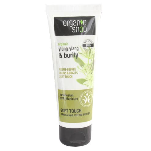 Organic Shop Indonesian Spa Manicure Hand & Nail Cream Butter 75ml - Available at Alosra Online Supermarket