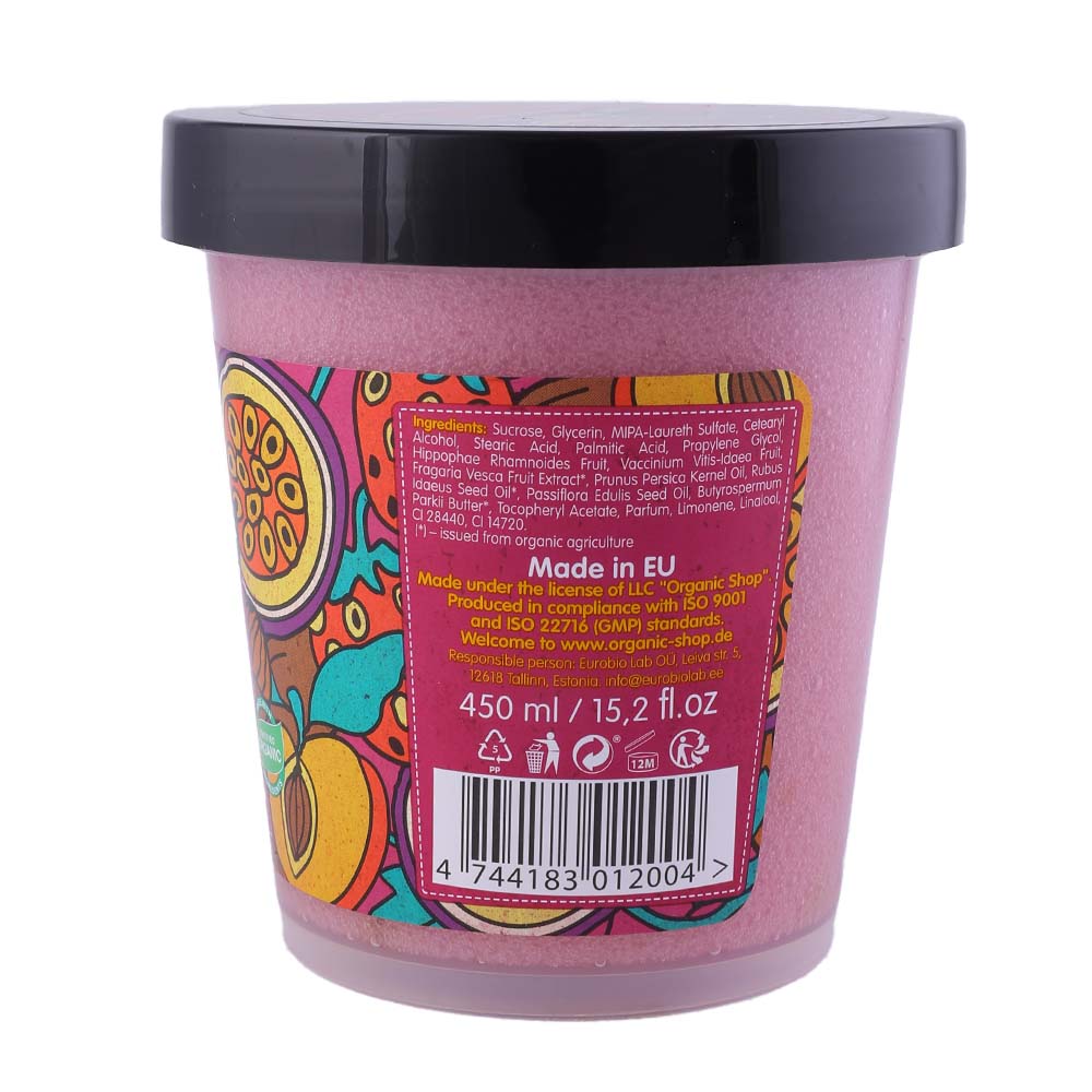 Organic Shop Summer Fruit Ice Cream Body Cream 450ml back image