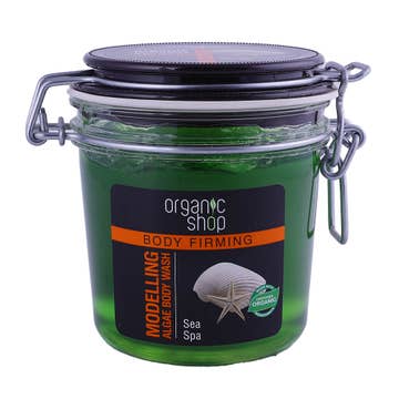 Organic Shop Algae Sea Spa Body Wash 350ml - Available at Alosra Online Supermarket
