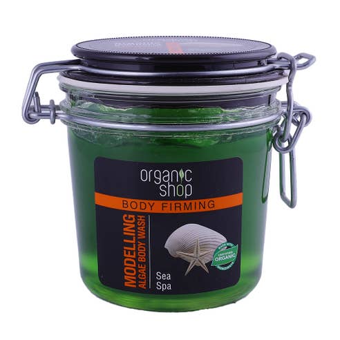 Organic Shop Algae Sea Spa Body Wash 350ml - Available at Alosra Online Supermarket