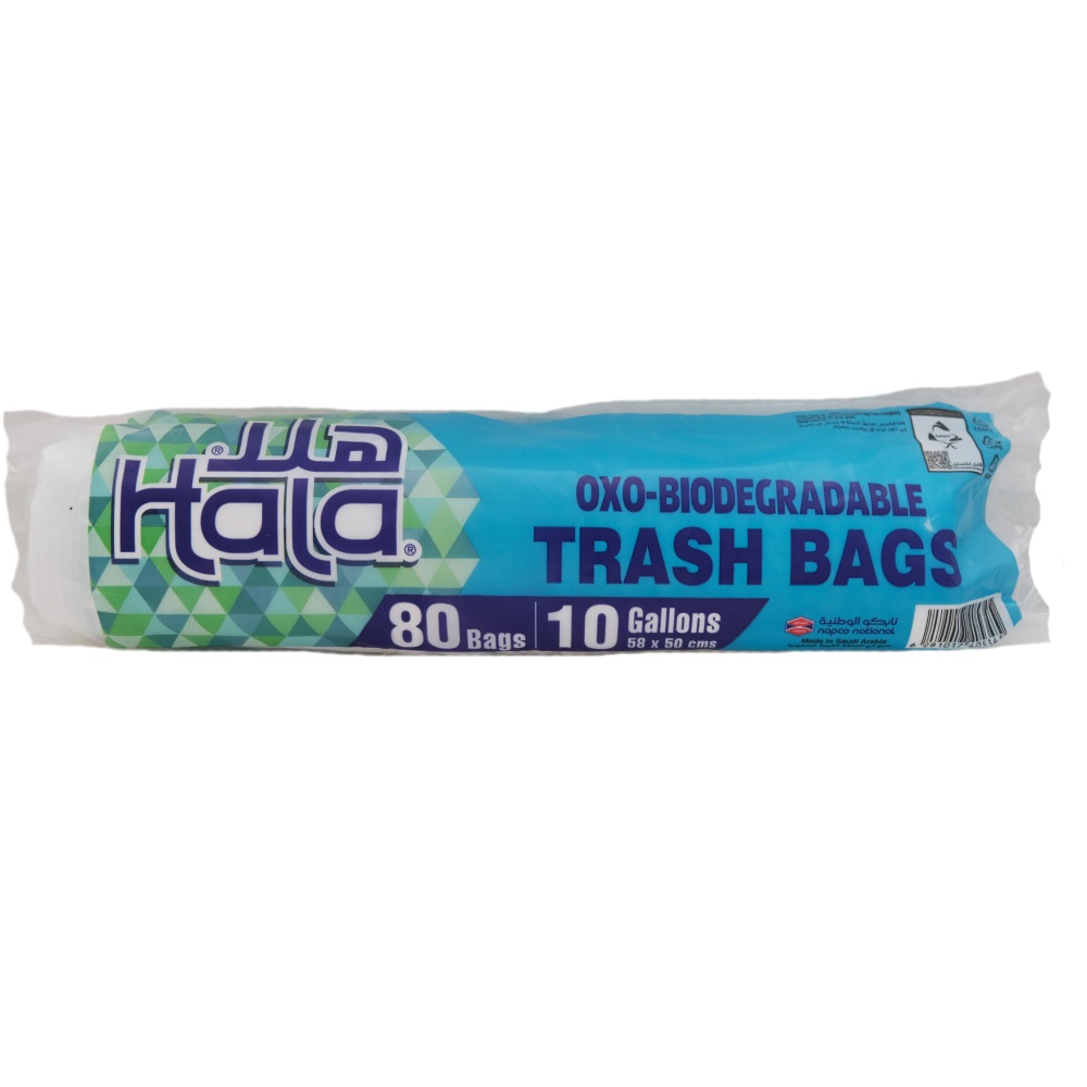 Hala Trash Bags 10 Gallons Size