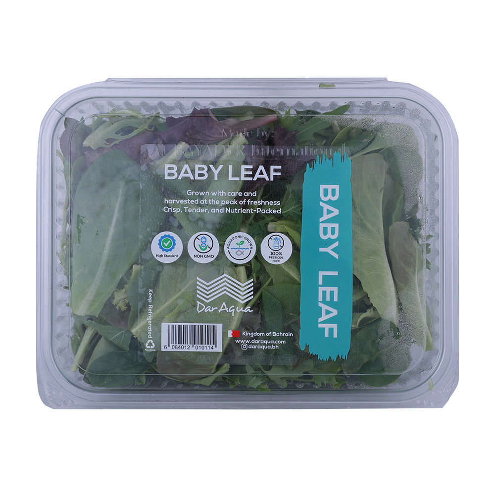 Dar Aqua Organic Mix Baby Leaf Lettuce 150g - Available at Alosra Online Supermarket