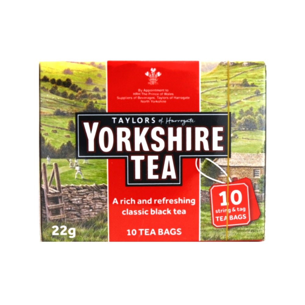 Taylor's Yorkshire Black Tea 10?Bags 22g - Available at Alosra Online Supermarket