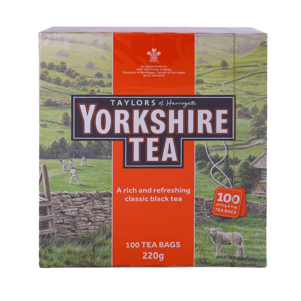 Taylor's Yorkshire Black Tea 100?Bags 220g - Available at Alosra Online Supermarket
