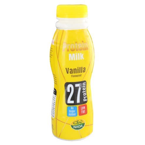Nada Protein Vanilla Milk 320ml - Available at Alosra Online Supermarket