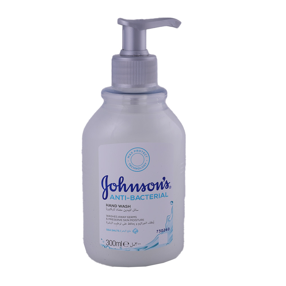 Johnson's Anti-Bacterial Sea Salt Hand Wash 300ml
