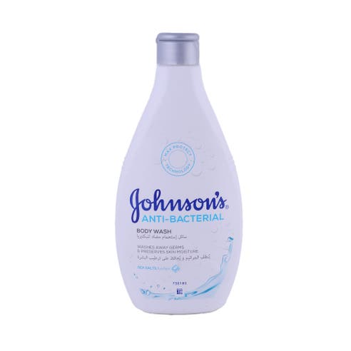 Johnson's Anti Bacterial Seasalt Body Wash 400ml 