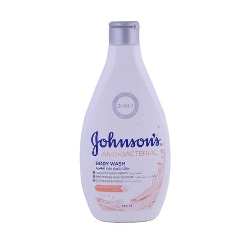Johnson's Anti Bacterial Almond Blossom Body Wash 400ml 