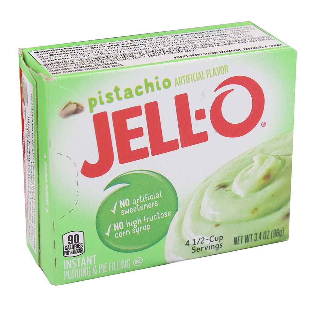 Jell-O Pudding & Pie Filling Pistachio 3.4Oz - Available at Alosra Online Supermarket