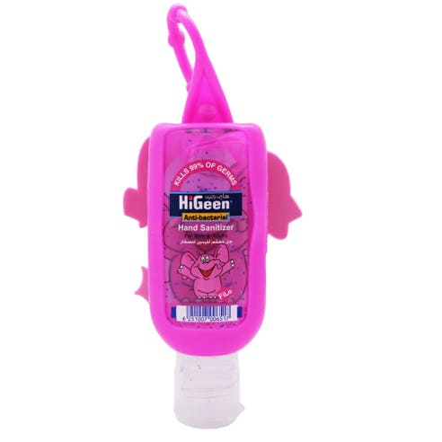 HiGeen Kids Holder Filo Hand Sanitizer 50ml - Available at Alosra Online Supermarket