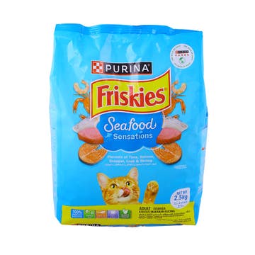 Purina Friskies Seafood Sensations Cat Food 2.5Kg 