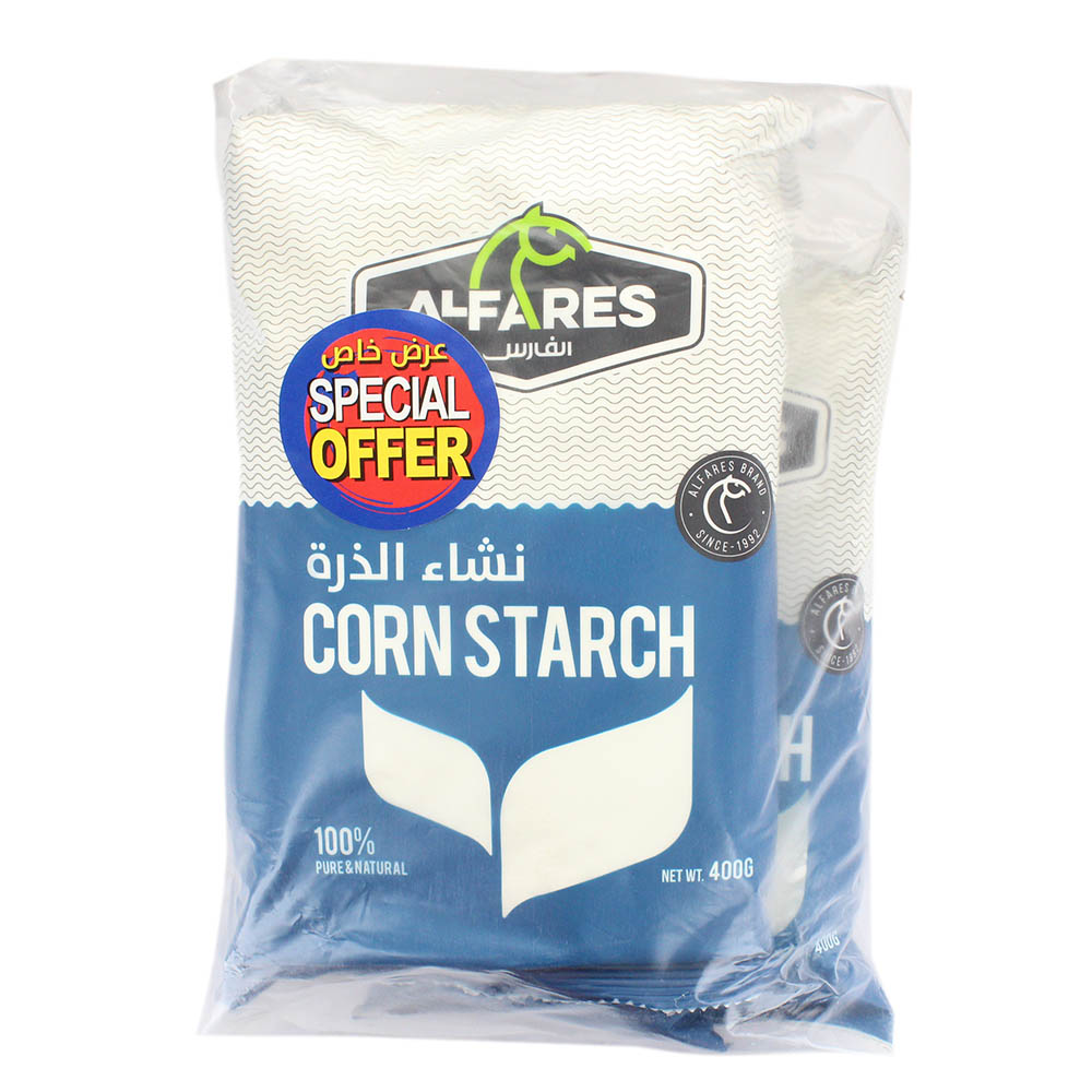 Al Fares Cornstarch 3x400g [Special Offer] 