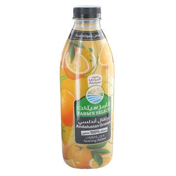 Almarai Farm's Select Andalusian Orange Juice 1L - Available at Alosra Online Supermarket
