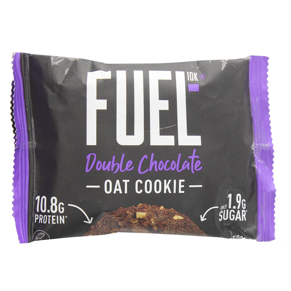 Fuel10k Double Chocolate Oat Cookie 50g - Available at Alosra Online Supermarket