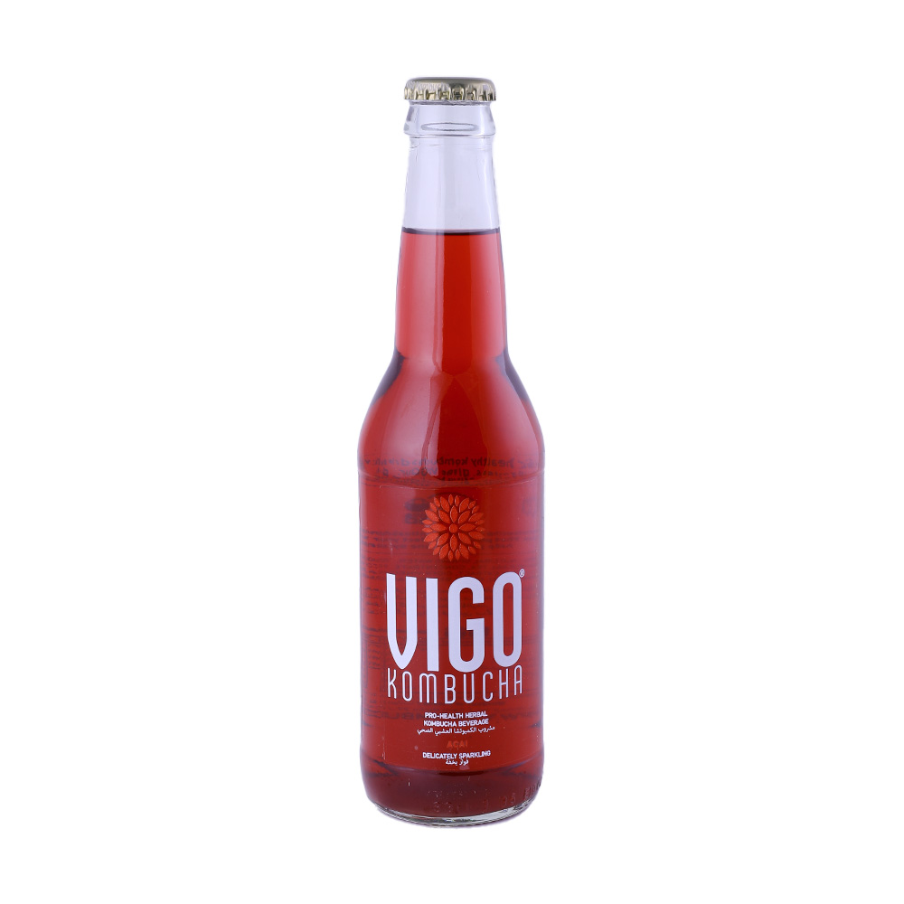 Vigo Acai Kombucha 330ml - Available at Alosra Online Supermarket