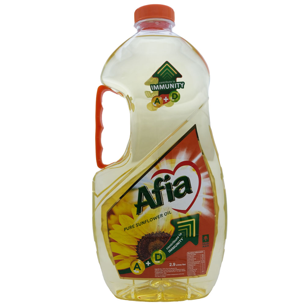 Afia Pure Sunflower Oil 2.9L 