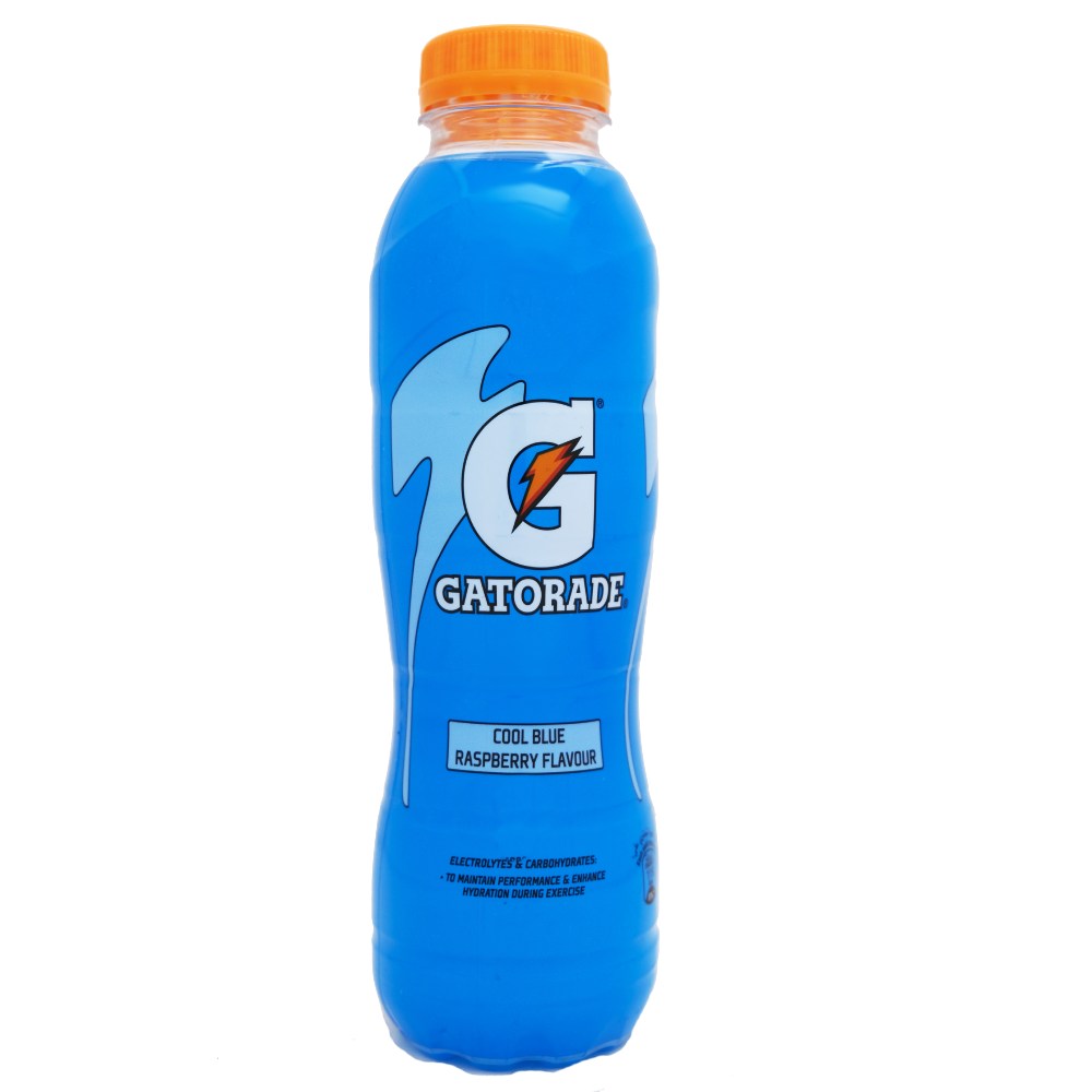 Gatorade Cool Blue Raspberry Flavour Drink 495ml - Available at Alosra Online Supermarket