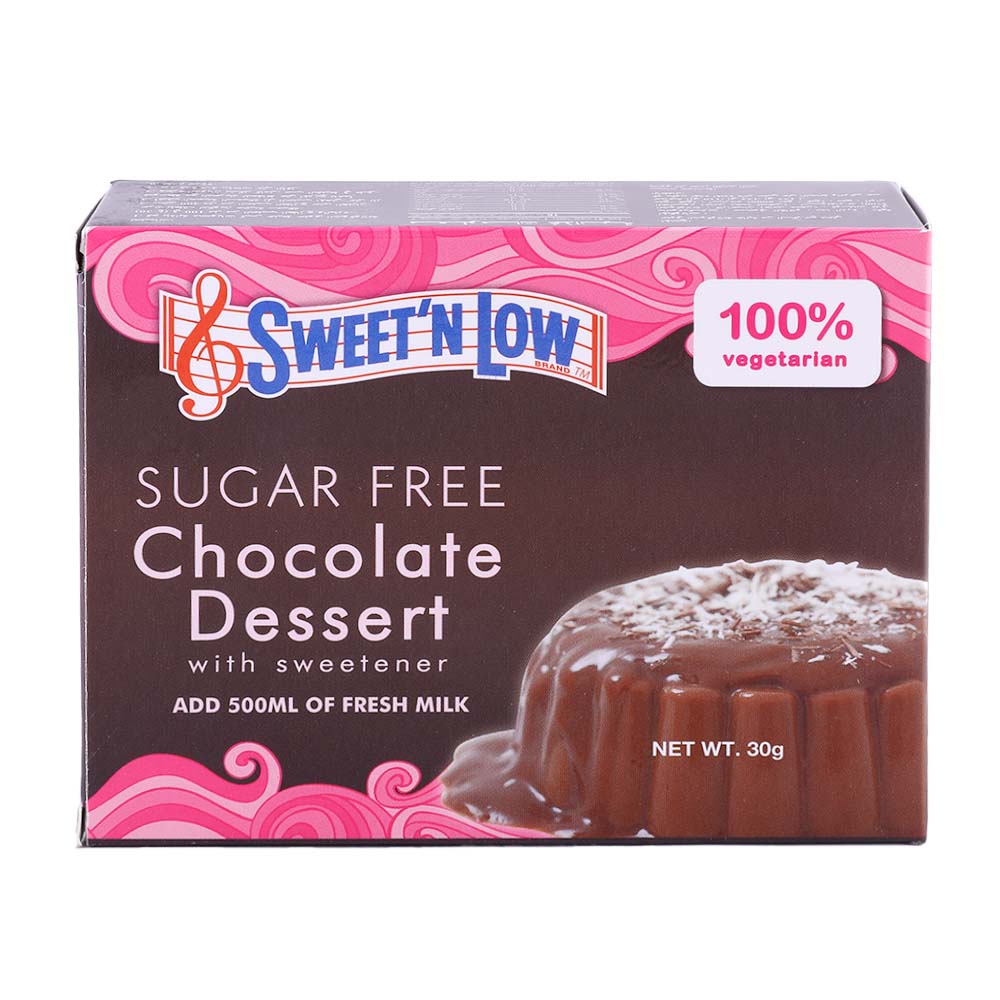 Sweet N Low Sugar Free Chocolate Dessert 30g - Available at Alosra Online Supermarket