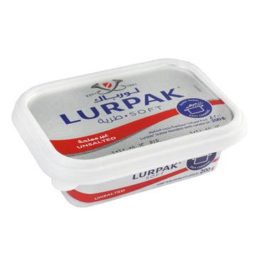 Lurpak Unsalted Soft Butter 200g - Available at Alosra Online Supermarket