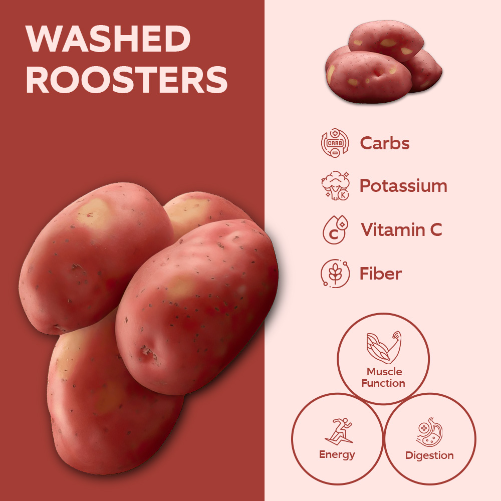SuperValu Washed Rooster Potatoes [Per Kg] lifestyle image
