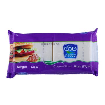 Nadec Burger Cheese Slice 400g 