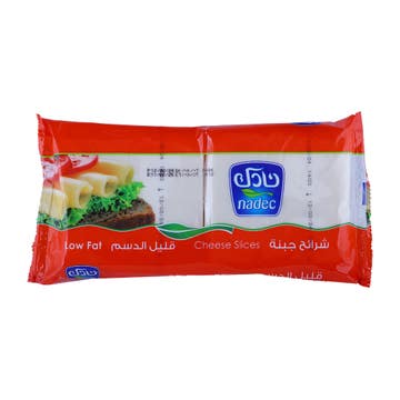 Nadec Low Fat Cheese Slice 400g 