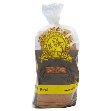 Korean Bakery Medium Slice Brown Bread 500g - Available at Alosra Online Supermarket