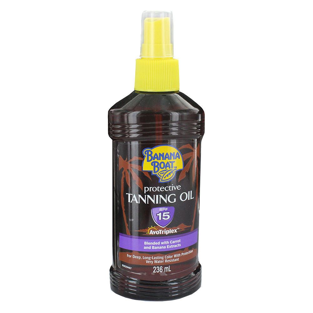 Banana Boat Protective Tanning Oil SPF 15 236ml - Available at Alosra Online Supermarket