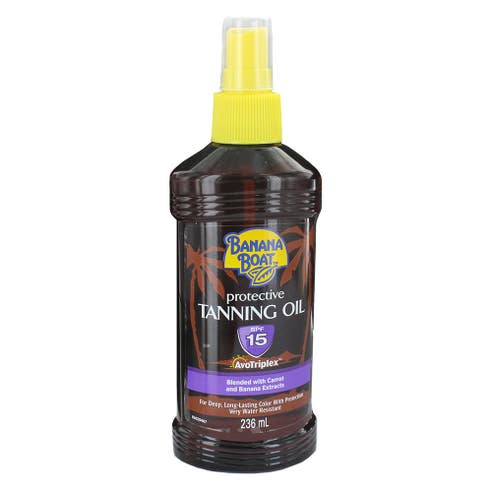 Banana Boat Protective Tanning Oil SPF 15 236ml - Available at Alosra Online Supermarket