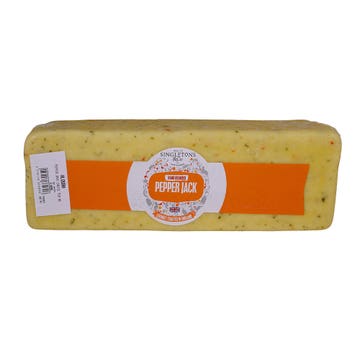 Singletons & Co Pepper Jack Cheese [Per Kg]