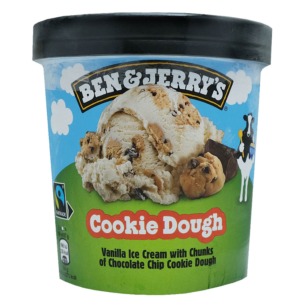 Ben & Jerry's Cookie Dough Ice Cream 465ml - Available at Alosra Online Supermarket