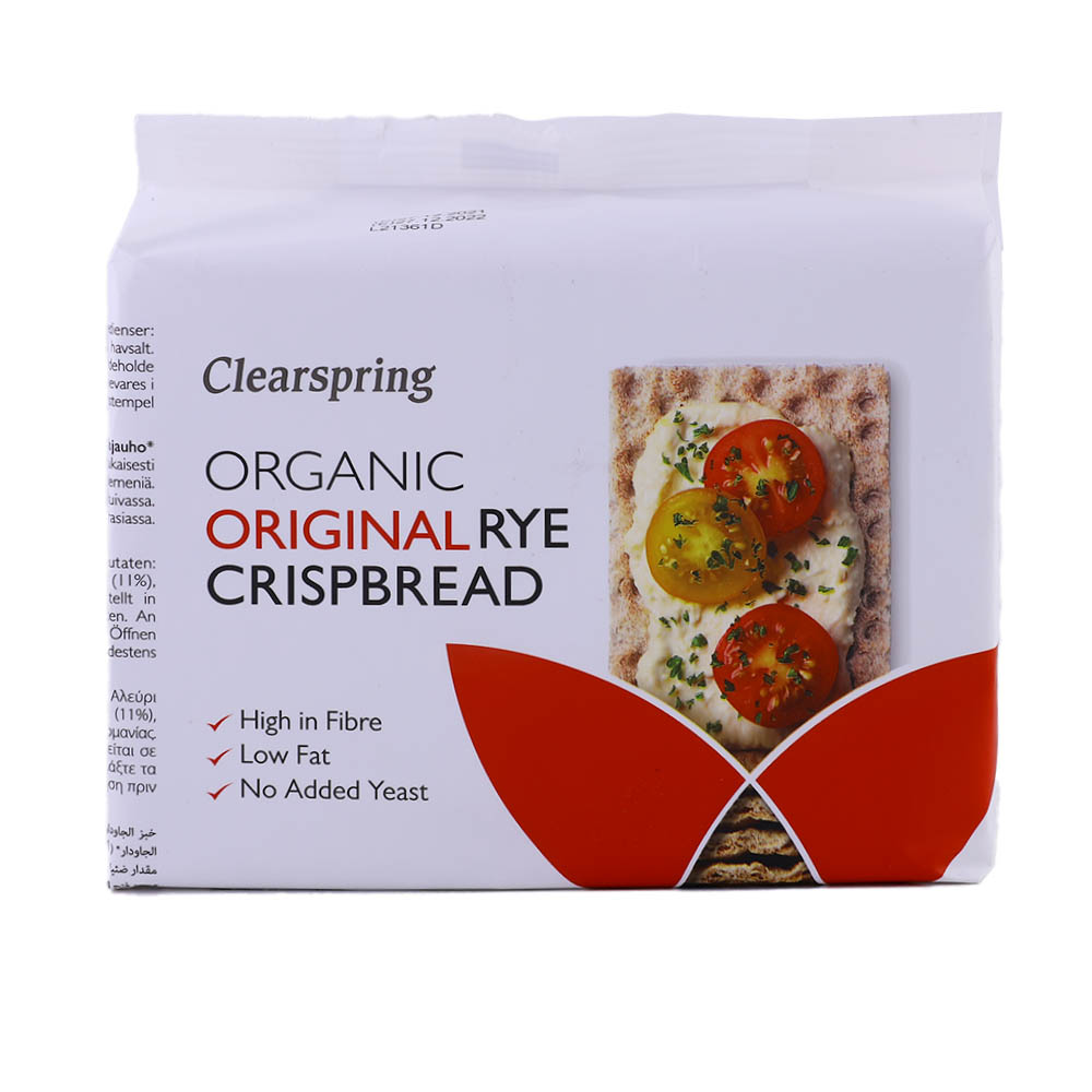 Clear Spring Organic Rye Crispbread 200g