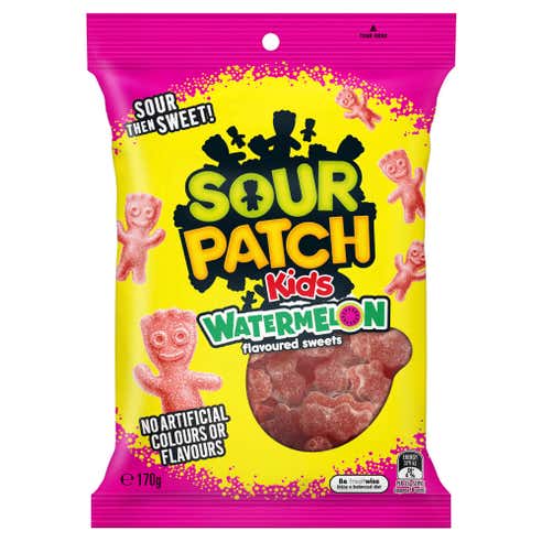 Sour Patch Kids Watermelon Flavoured Sweets 170g 